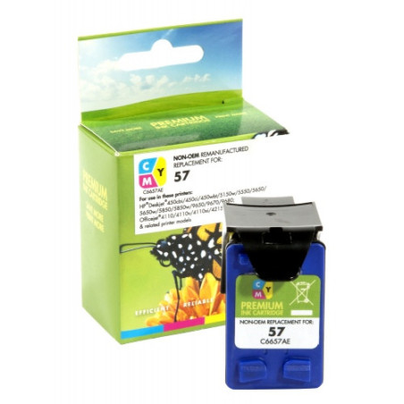 Tinteiro Compativel HP 57 Colorido (C6657A)