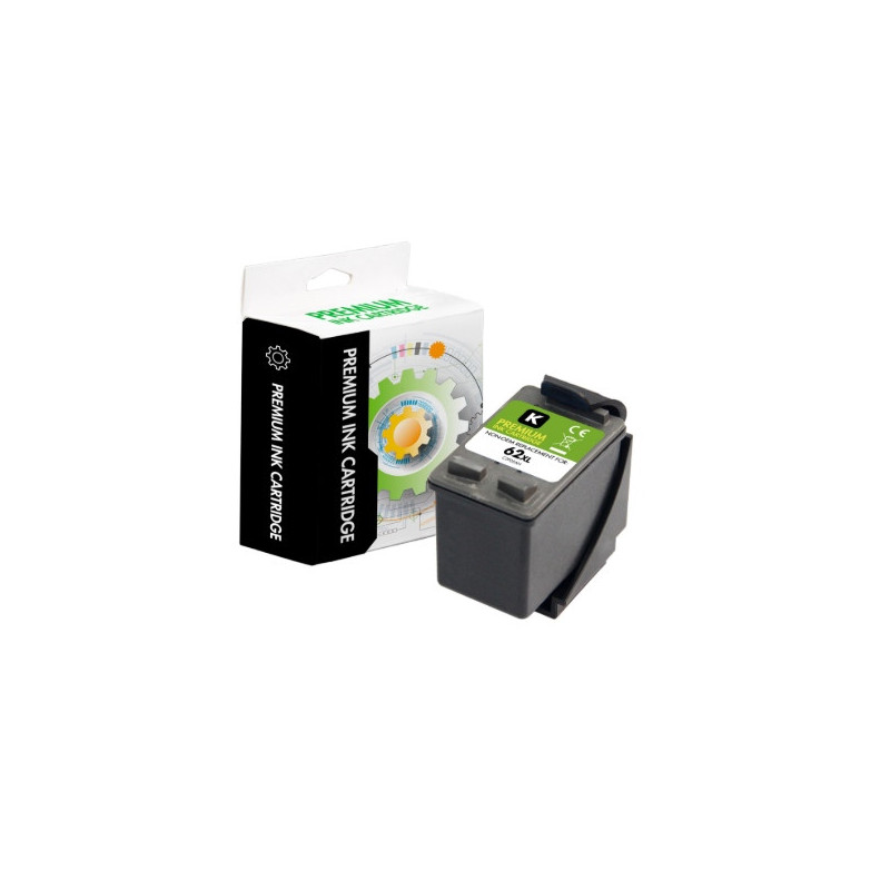 Tinteiro Compatível HP 62XL Preto (C2P05AE)