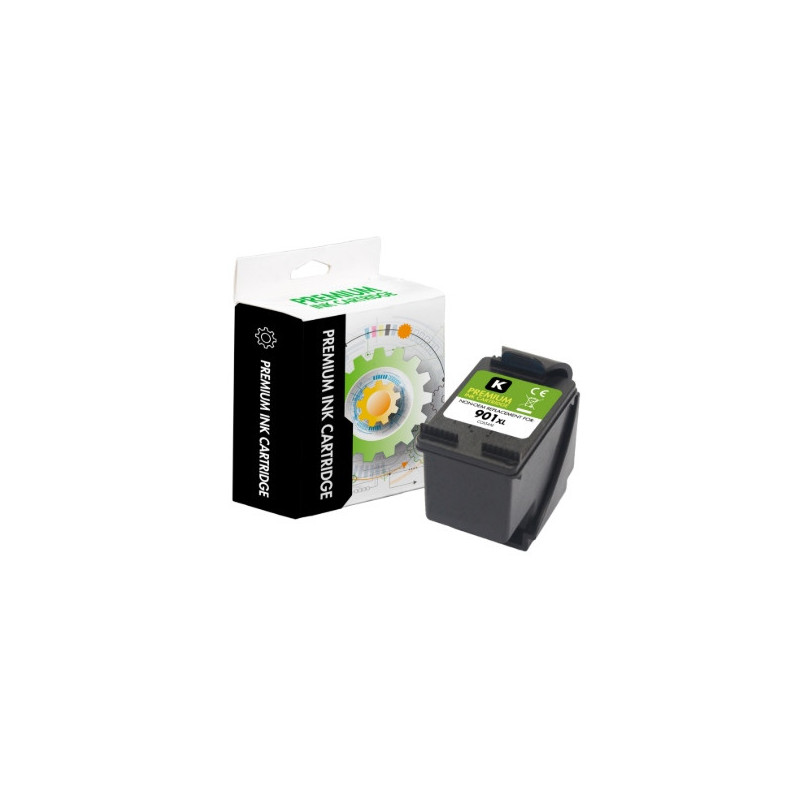 Tinteiro Compativel HP 901XL Preto (CC654AE)