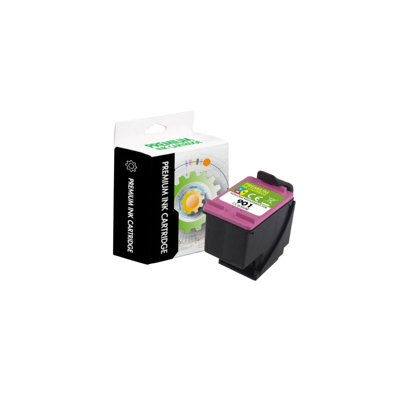 Tinteiro Compativel HP 901XL Colorido (CC656AE)