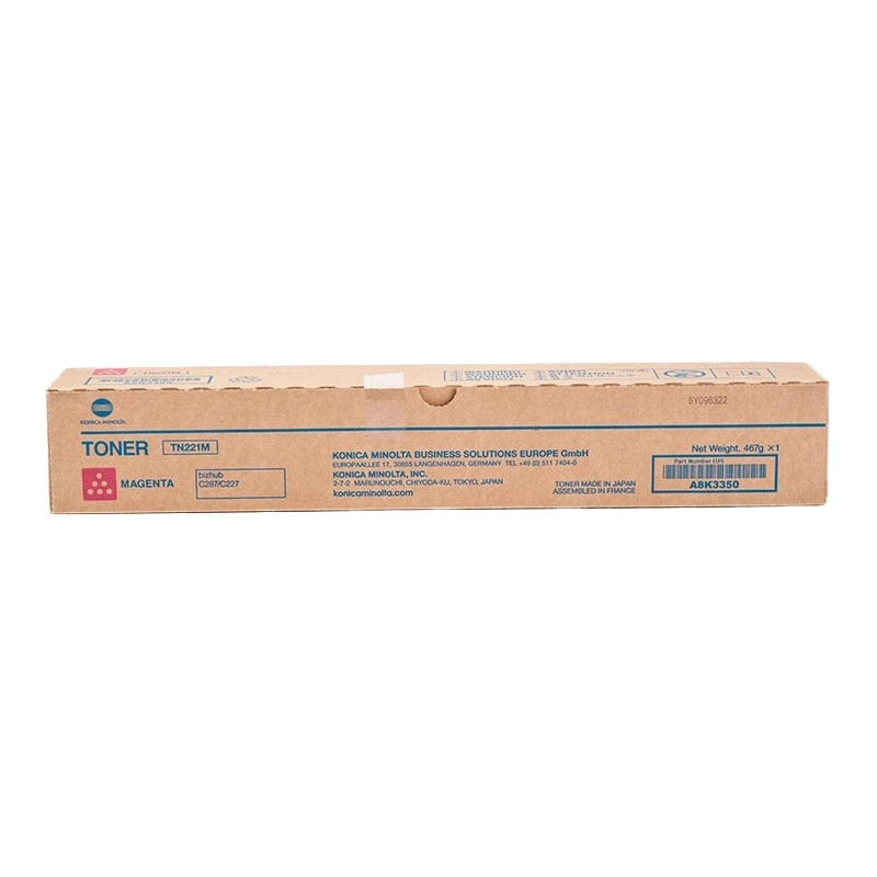 Toner Konica Minolta TN221 Magenta A8K3350