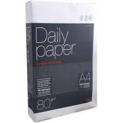 Resma de Papel Daily Paper A4 80Gr (500 Folhas)