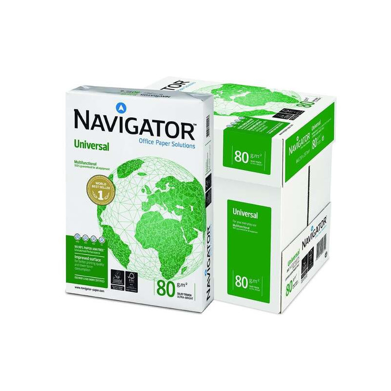 Resma papel Navigator A4 80gr (500 folhas)