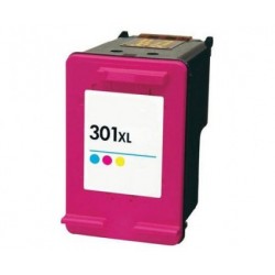 Tinteiro Compatível HP 301XL Colorido (CH564E)