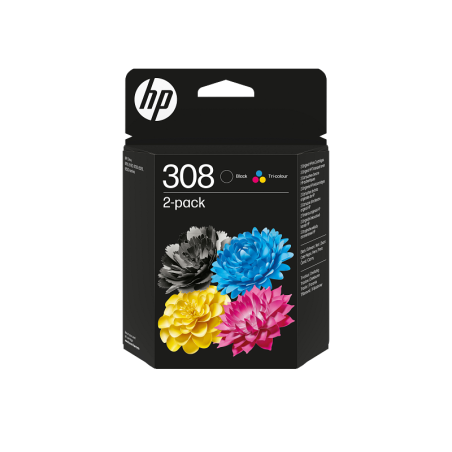 Pack Tinteiro HP 308 Preto (6L6S6UE)