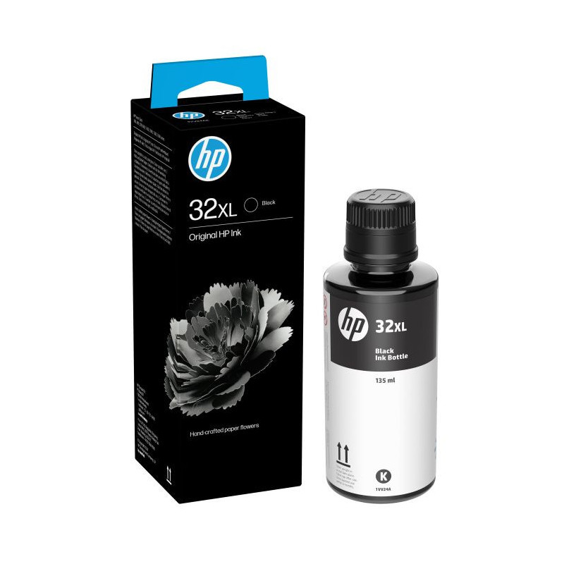 Frasco de Tinta HP 32XL Preto (135 ml) (1VV24AE)