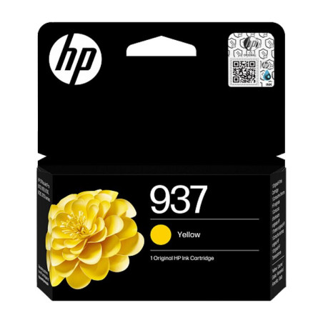 Tinteiro HP Original 937 Amarelo (4S6W4NE)