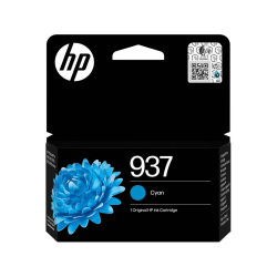 Tinteiro HP Original 937 Ciano (4S6W2NE)