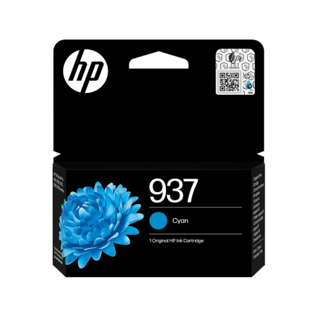 Tinteiro HP Original 937 Ciano (4S6W2NE)