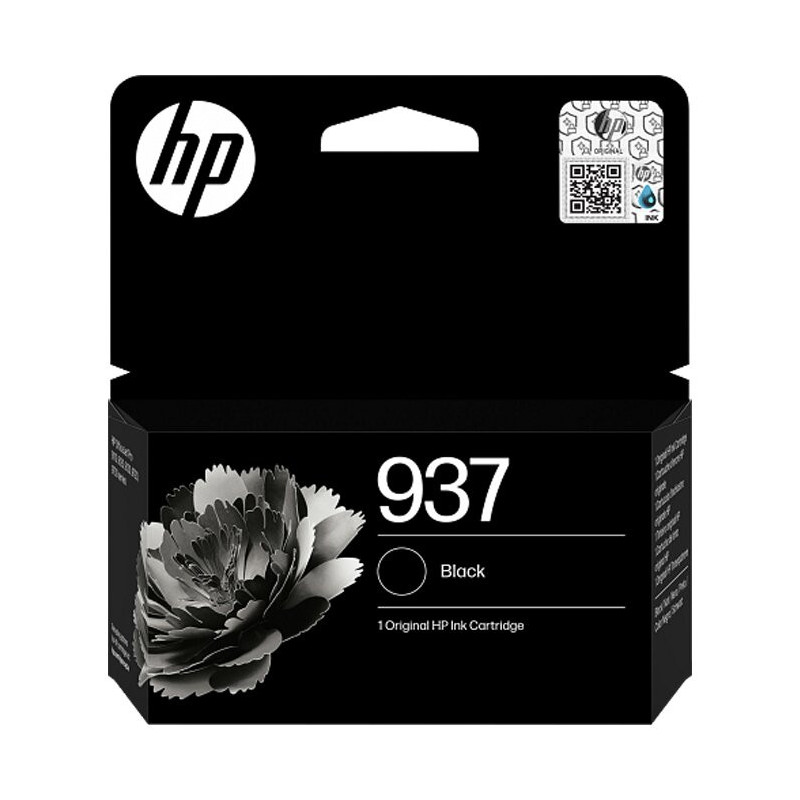 Tinteiro HP 937 Original Preto (4S6W5NE)