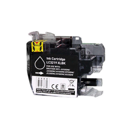 Tinteiro Compatível Brother LC 3219 XL Preto