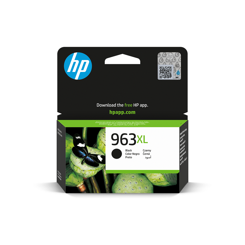 Tinteiro HP Original 963XL Preto de elevado rendimento (3JA30AE)