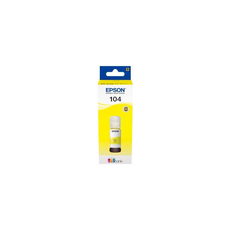 Tinta Epson 104 Amarelo (T00P440)
