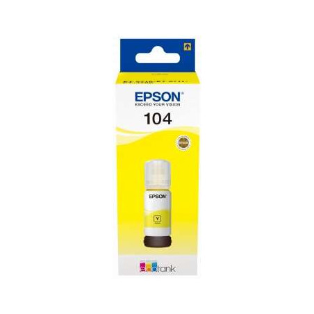 Tinta Epson 104 Amarelo (T00P440)