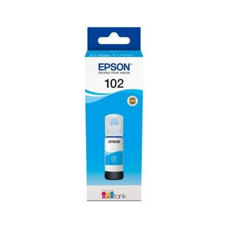 Tinta Epson 102 Azul (C13T03R240)