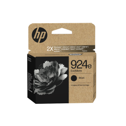 Tinteiro HP EvoMore 924e Original Preto (4K0V0NE)