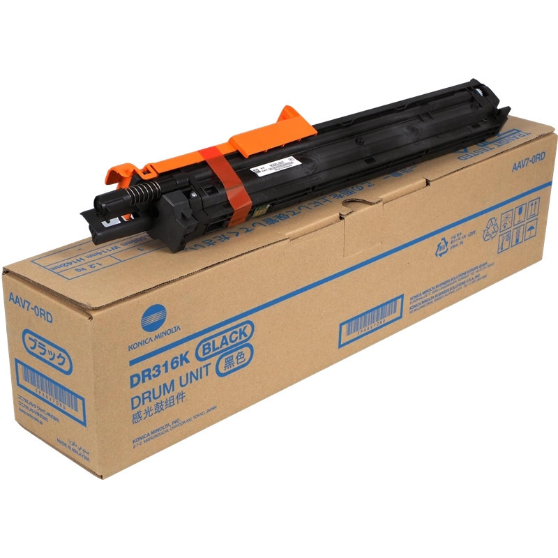 Tambor Konica Minolta DR316K Preto (AAV70RD )