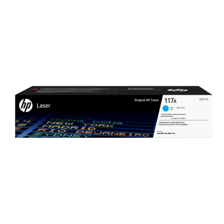 Toner HP Laser Original 117A Ciano (W2071A)
