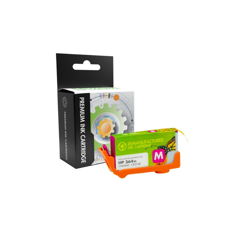 Tinteiro Compativel HP 364XL Magenta (CB324EE)