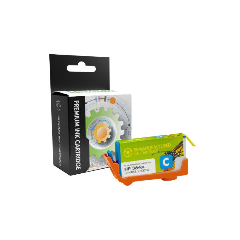 Tinteiro Compativel HP 364XL Azul (CB323EE)
