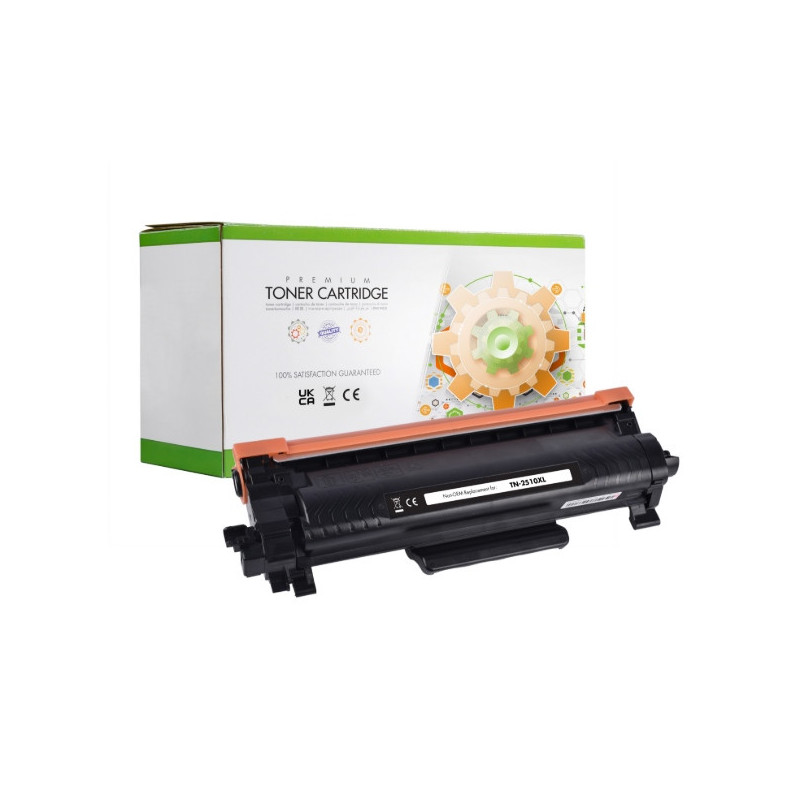 Toner Compatível Brother TN2510XL Preto