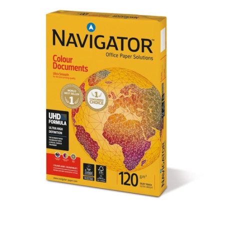 Resma papel Navigator A3 120gr (500 folhas)