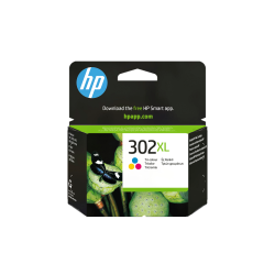 Tinteiro HP 302XL Tricolor (F6U67AE)