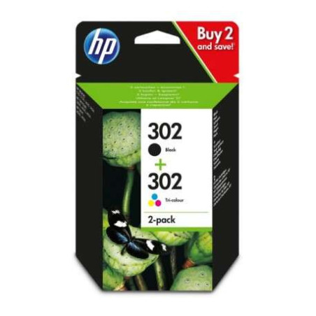 Pack Tinteiro HP 302 (X4D37AE)