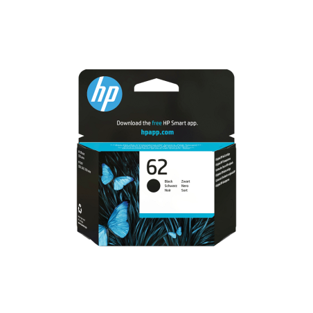 Tinteiro HP original 62 Preto (C2P04AE)